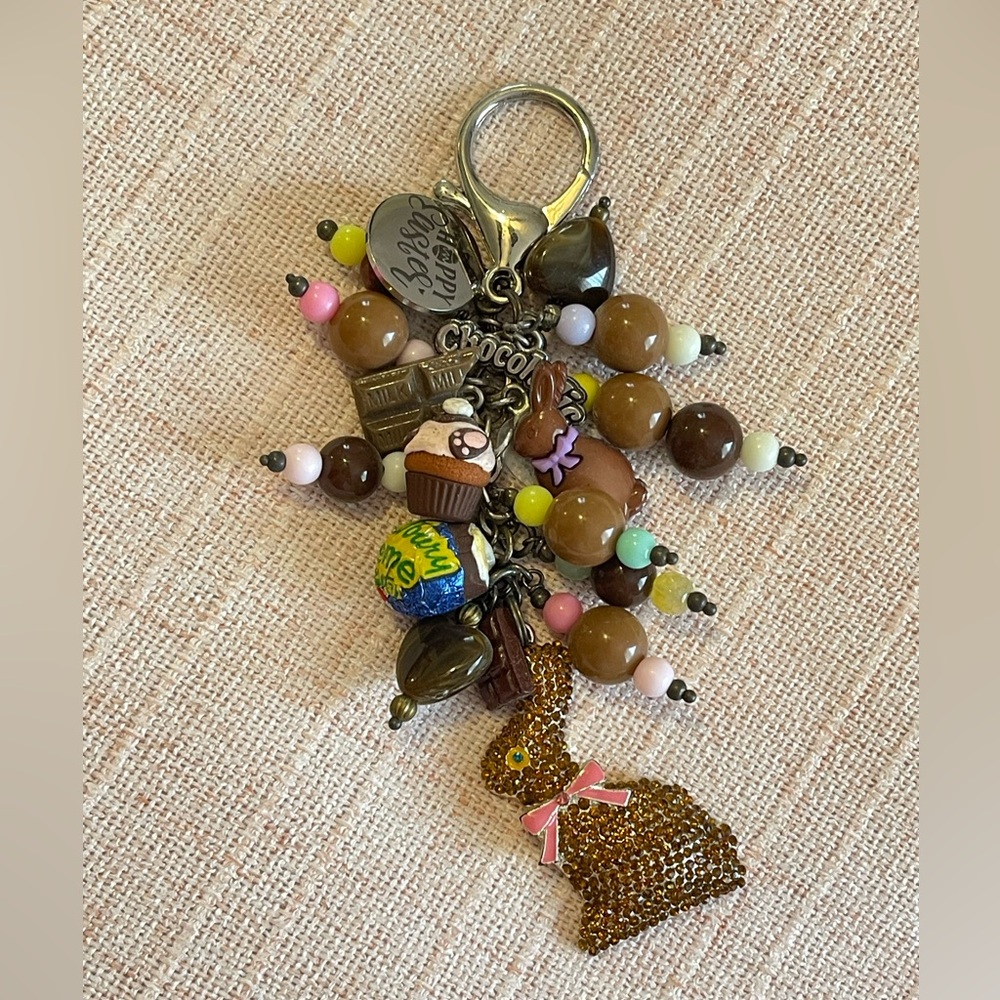 Custom Easter Bunny & Chocolate Charm